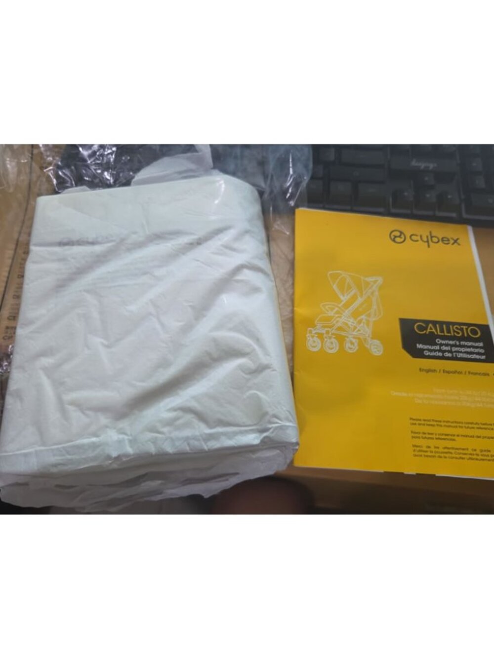 Cybex Callisto Rain Cover (Stroller Not Included)